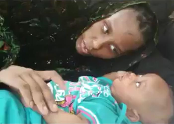 በጠና የታመመች