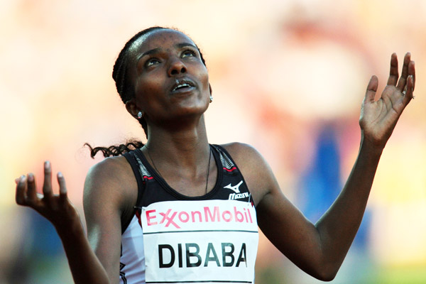 Athlete Tirunesh Dibaba