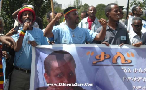 UDJ rally in Addis Ababa, 2009,04,16