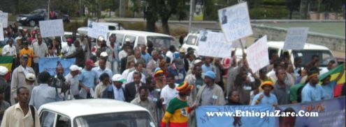 UDJ rally in Addis Ababa, 2009,04,16