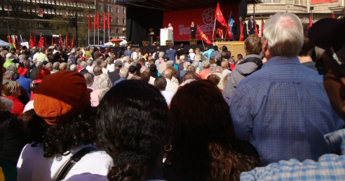 የዓለም የሠራተኞች ቀን በስዊድን, Mayday in Sweden 2009