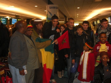 ለወጣት ሮቤል አቀባበል ሲደረግለት