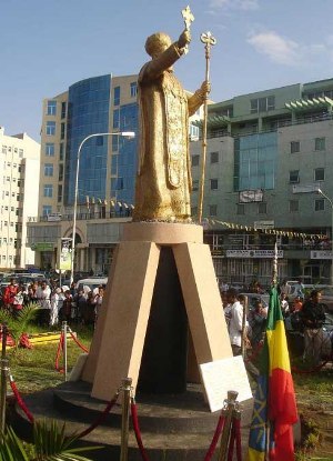 Statue of Abune Paulos, Addis Ababa