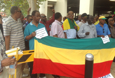 በሲድኒ የኢትዮጵያዊያን የተቃውሞ ሰልፍ