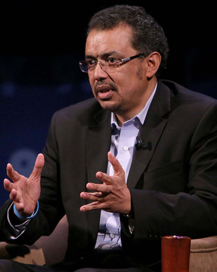 Dr. Tedros Adhanom. ዶ/ር ቴድሮስ አድሃኖም