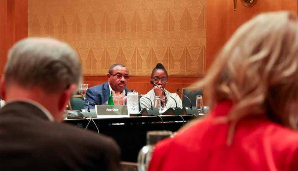 Hailemariam Desalegn, former Prime Minister of Ethiopia, attends Crisis Group's Board Meeting in New York