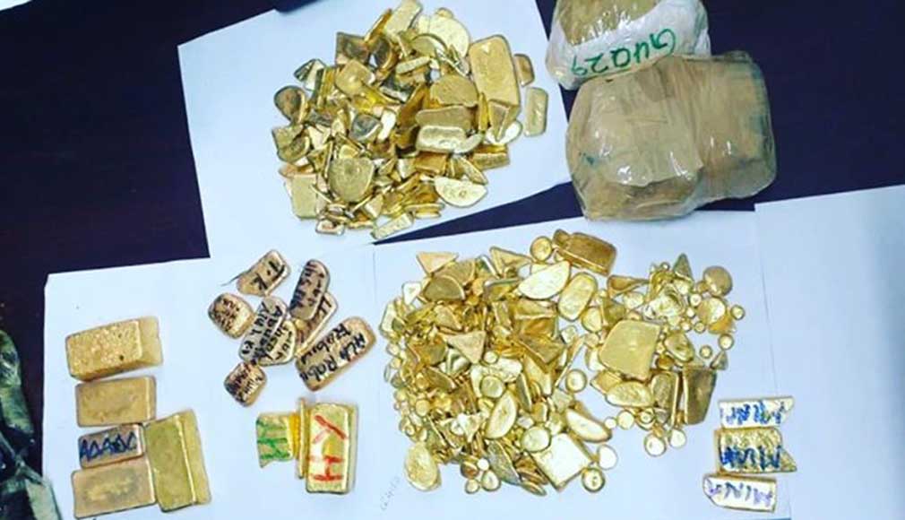 በሕገወጥ መንገድ ወደ ዱባይ ሊወጣ ሲል የተያዘው ወርቅ