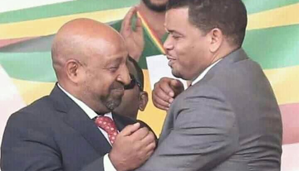 Prof. Berhanu Nega and Takele Uma