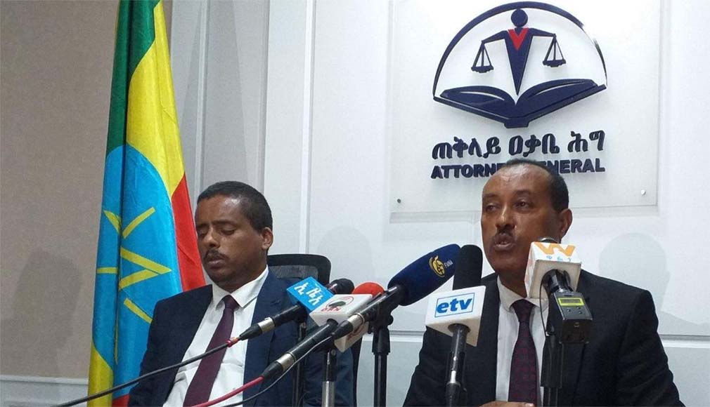 Fekadu Tsega (L) and Husen Osman (R)