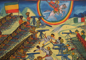 The battle of Adowa, የአድዋ ጦርነት