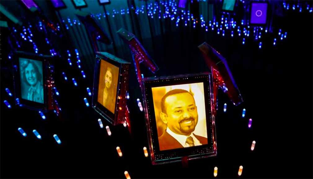 A picture of the 2019 Nobel Peace Prize Laureate, Ethiopian Prime Minister Abiy Ahmed